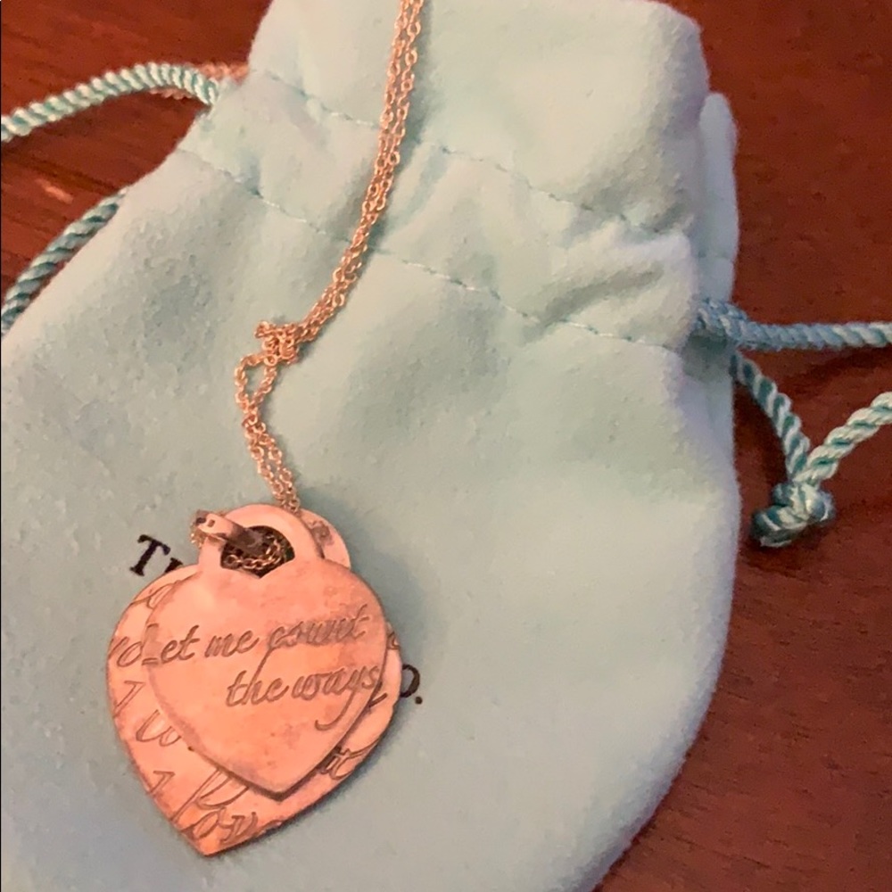 Tiffany sterling silver necklace